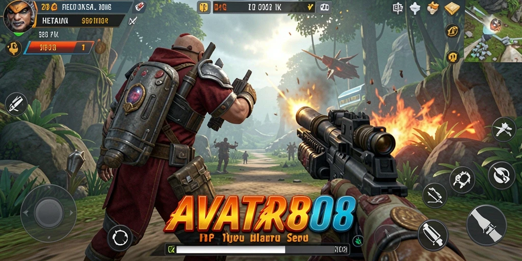 Tampilkan aksi seru dalam pertempuran TPS di AVATAR808.