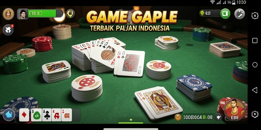 Tampilan gameplay E88 yang menarik dengan lawan nyata.