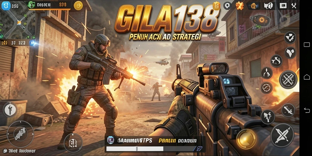 Tampilan gameplay TPS GILA138 yang mendebarkan dan penuh aksi.