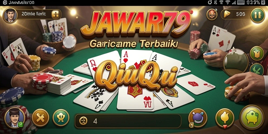 Tampilan gameplay QiuQiu yang seru dan kompetitif di JAWARA79.