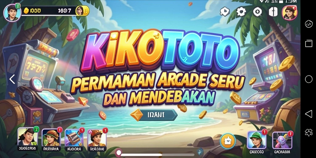 Tampilan gameplay menarik KIKOTOTO dalam aksi penuh keseruan.