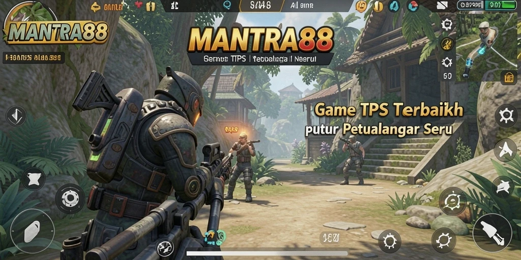Tampilkan momen epic dari gameplay MANTRA88 dalam TPS.