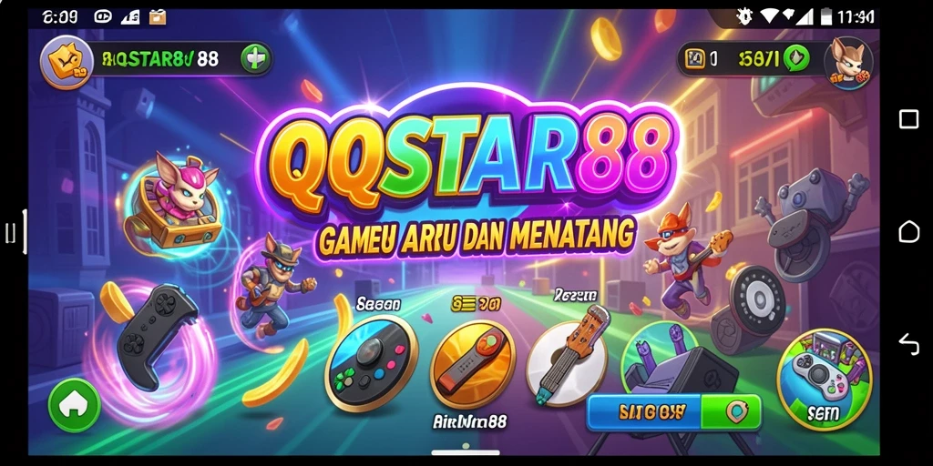 Menampilkan gameplay seru dan menantang dari QQSTAR88.